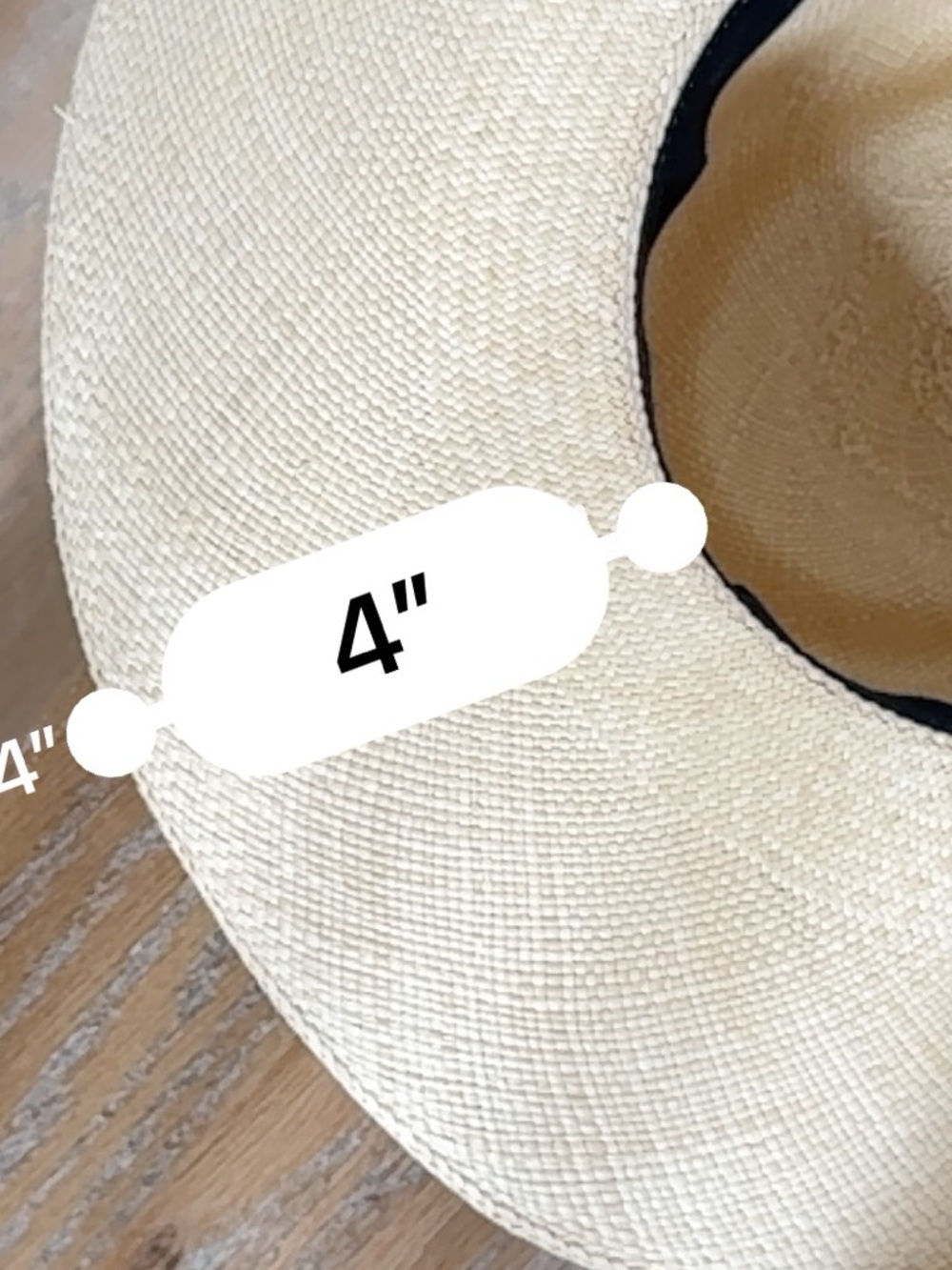 ARTESANO Tulipan Hat in Natural S NWOT - Picture 12 of 14